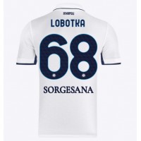 Maglia Calcio SSC Napoli Stanislav Lobotka #68 Seconda Divisa 2024-25 Manica Corta